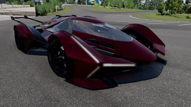 Lamborghini Vision V12 v1.0 для BeamNG.drive (0.27.x)