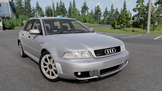 Audi RS4 v1.0 для BeamNG.drive (0.28.x)