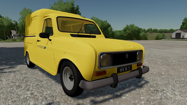 Renault 4L v1.0 для Farming Simulator 22 (1.8.x)