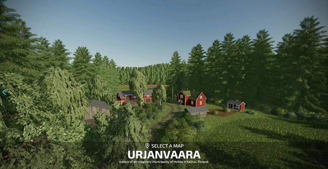 Карта Urjanvaara v1.1.1 для Farming Simulator 22 (1.11.x)