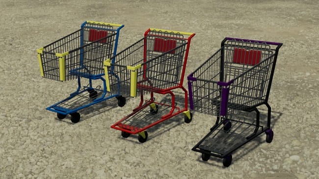 Shopping Cart v1.0 для Farming Simulator 22 (1.8.x)