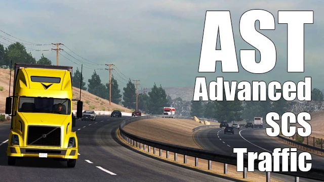 Advanced SCS Traffic v1.0 для American Truck Simulator (1.46.x)
