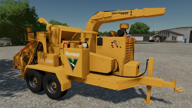 Vermeer Woodchipper v1.0 для Farming Simulator 22 (1.8.x)