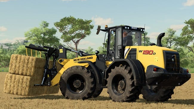 New Holland W190D v1.0 для Farming Simulator 22 (1.8.x)