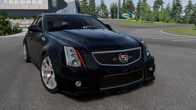 Cadillac CTS v1.0 для BeamNG.drive (0.29.x)