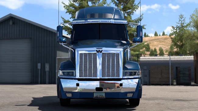 Reworked Western Star 5700XE v2.1 для American Truck Simulator (1.48.x)