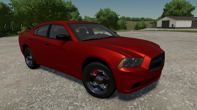 Dodge Charger v1.0 для Farming Simulator 22 (1.8.x)
