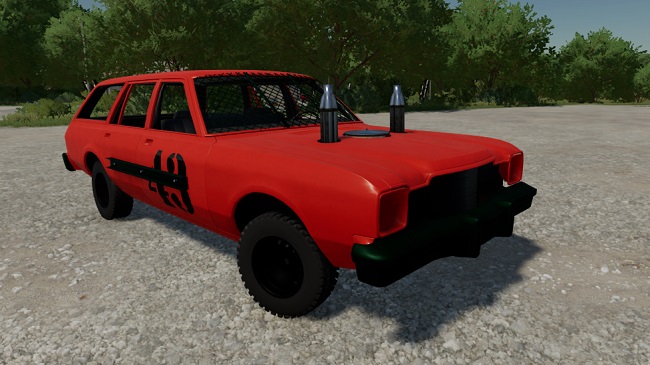 Derby Dodge Wagon v1.0 для Farming Simulator 22 (1.8.x)