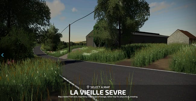 Карта La Vieille Sevre v1.9 для Farming Simulator 22 (1.8.x)