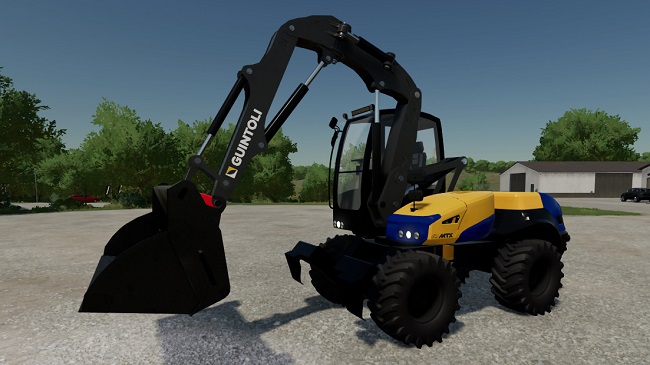 Mecalac 12 MTX v1.0.0.2 для Farming Simulator 22 (1.9.x)