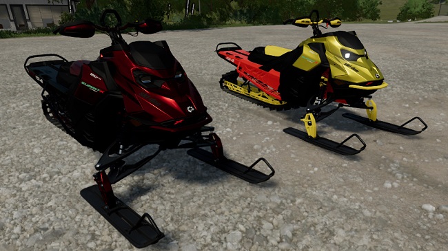 BRP Skidoo Summit v1.0 для Farming Simulator 22 (1.8.x)