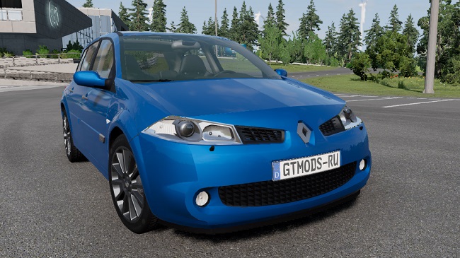 Renault Megane RS v1.0 для BeamNG.drive (0.27.x)