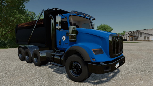 International HX620 Dump Truck v1.0 для Farming Simulator 22 (1.8.x)