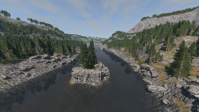 Карта Glacier View v1.36 для BeamNG.drive (0.27.x)