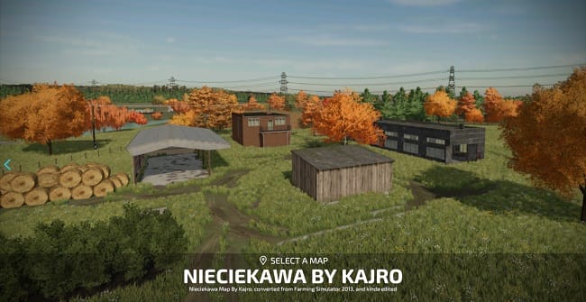 Карта Nieciekawa v1.0.0.0 для Farming Simulator 22 (1.8.x)