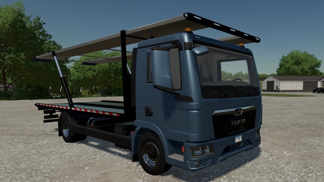 MAN TGL 12.220 Autotransporter v1.0 для Farming Simulator 22 (1.8.x)