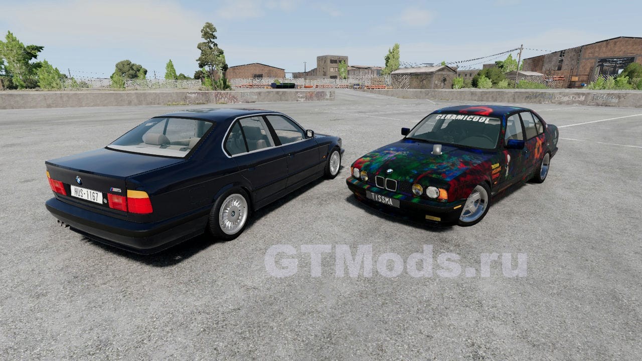 BMW E34 Big Update v3.0 » Моды для игр про автомобили от GTMods.ru