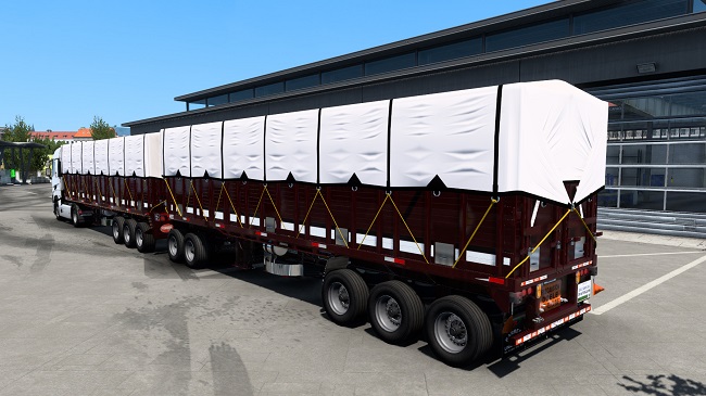 Jaulas Owned Trailer v1.0 для Euro Truck Simulator 2 (1.46.x)