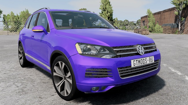 Volkswagen Touareg 7P 2010-2018 v1.0 для BeamNG.drive (0.28.x)
