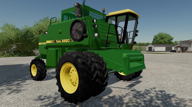 John Deere 8820 v1.0 для Farming Simulator 22 (1.8.x)