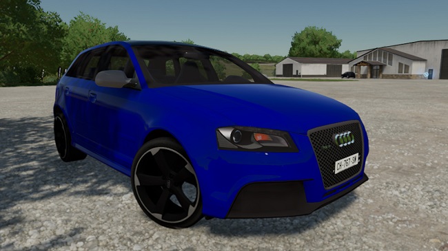 Audi RS3 Sportback 2008 v2.0 для Farming Simulator 22 (1.8.x)