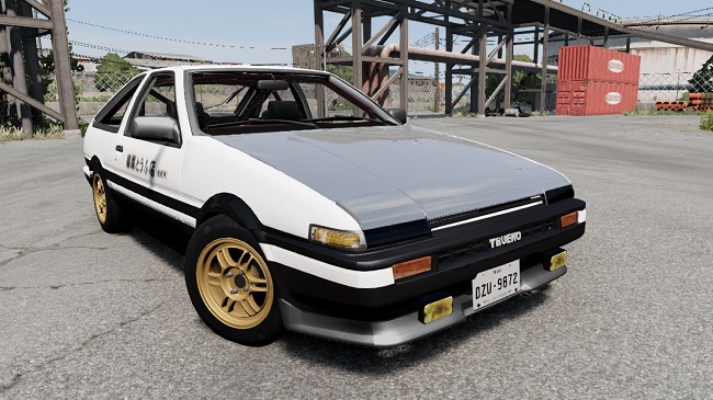 Toyota AE86 v1.0 New для BeamNG.drive (0.27.x)