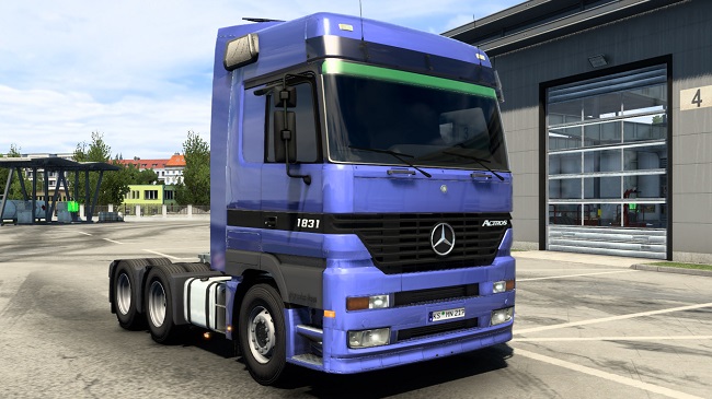 Mercedes Actros MP1 v1.0 для Euro Truck Simulator 2 (1.46.x)