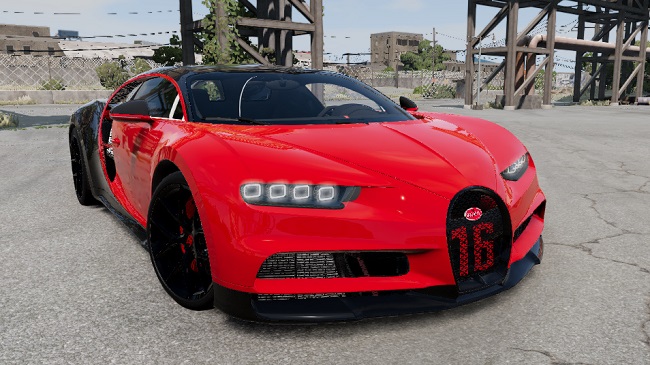Bugatti Chiron 2018 v1.35
