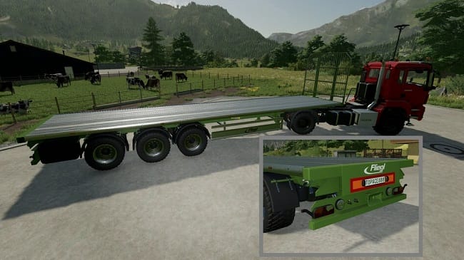 Fliegl Flatbed Semitrailer v1.0.4.0