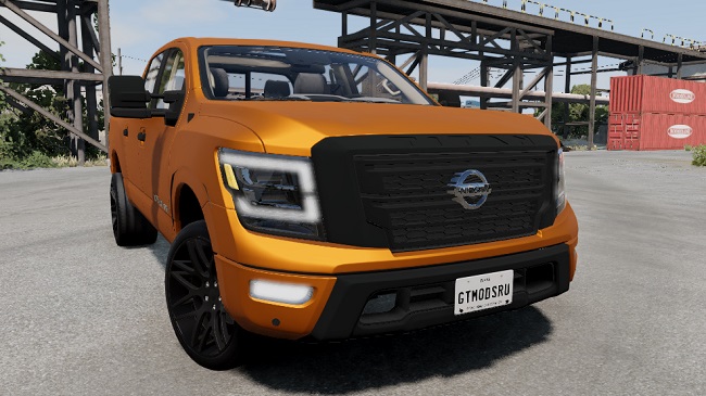 2020 Nissan Titan v1.6 для BeamNG.drive (0.29.x)