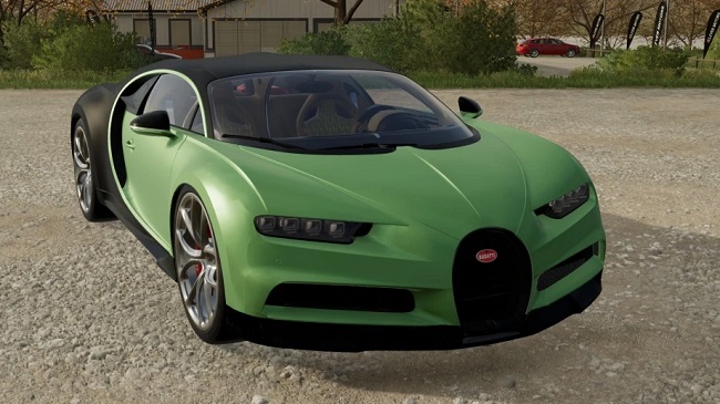 Bugatti Chiron Sport v1.0 для Farming Simulator 22 (1.8.x)