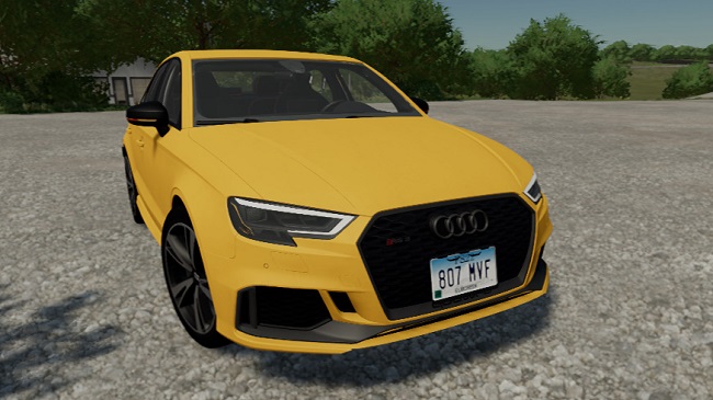 Audi RS3 2020 v1.0 для Farming Simulator 22 (1.8.x)
