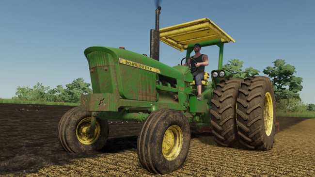 John Deere 4020, 4010, 4000 v1.1 для Farming Simulator 22 (1.10.x)