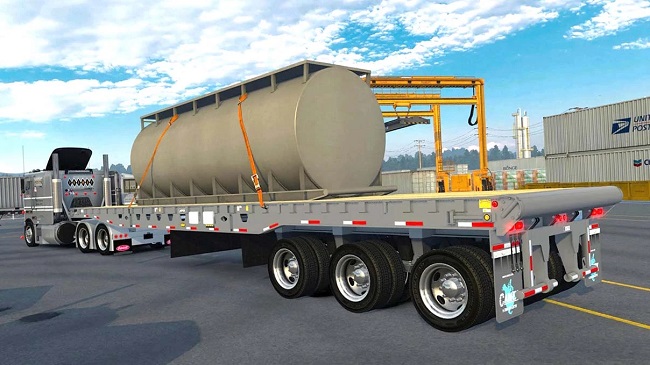 Aspen 60Ton HighBoy Oilfield v1.0 для American Truck Simulator (1.46.x)