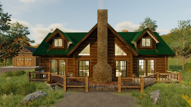 Ranch House Pack v1.0 для Farming Simulator 22 (1.8.x)