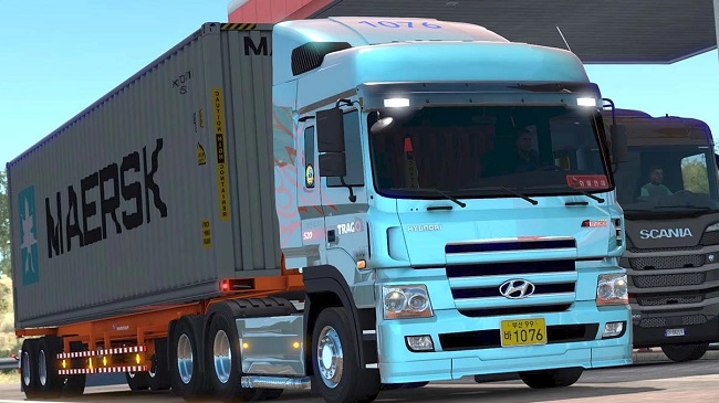 Hyundai Trago HD Series Truck v1.0 для Euro Truck Simulator 2 (1.46.x)