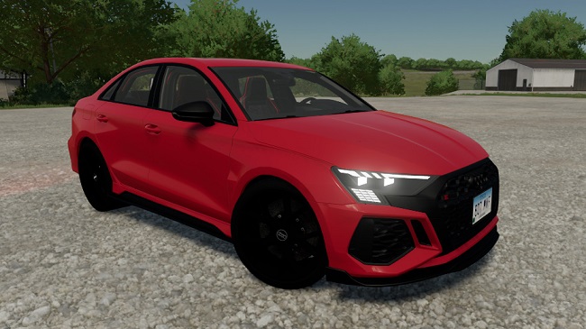 Audi RS3 2022 v1.0 для Farming Simulator 22 (1.8.x)