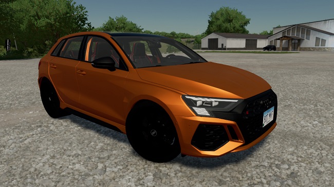 Audi RS3 2022 Sportback v1.0 для Farming Simulator 22 (1.8.x)