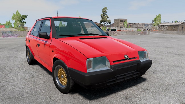 Skoda Favorit v1.0 для BeamNG.drive (0.27.x)