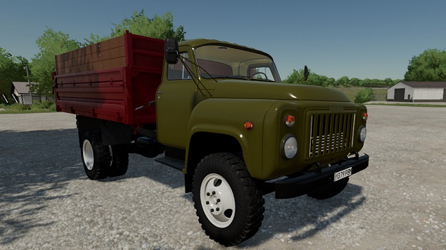 ГАЗ 53/52 v1.0 для Farming Simulator 22 (1.8.x)