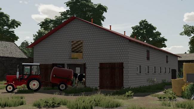 New Cowshed For Cows v1.1 для Farming Simulator 22 (1.10.x)