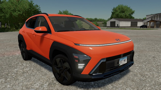 Hyundai Kona 2023 v1.0 для Farming Simulator 22 (1.8.x)