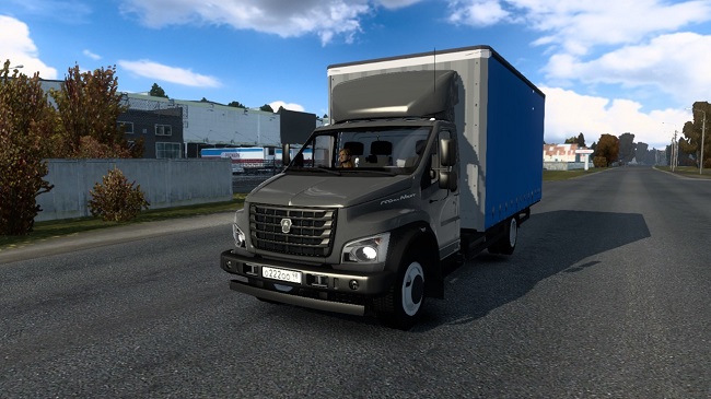 ГАЗон Next v2.1 (11.03.23) для Euro Truck Simulator 2 (1.46.x)