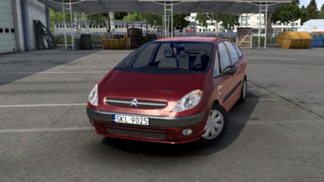 Citroën Xsara Picasso 2.0 HDI v1.0 для Euro Truck Simulator 2 (1.46.x)