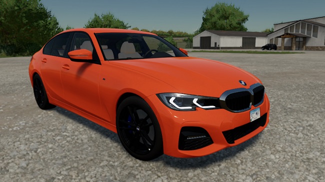 BMW 3 Series G20 v1.0 для Farming Simulator 22 (1.8.x)