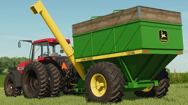 John Deere 1210 A v1.1 для Farming Simulator 22 (1.9.x)