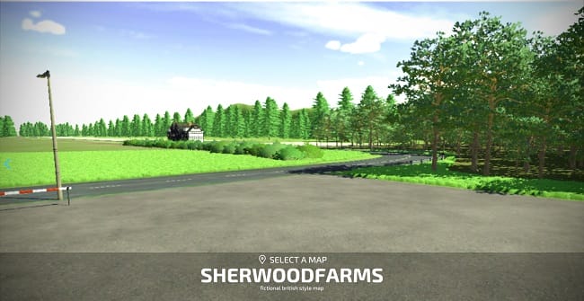 Sherwood Farms v2.0 для Farming Simulator 22 (1.9.x)