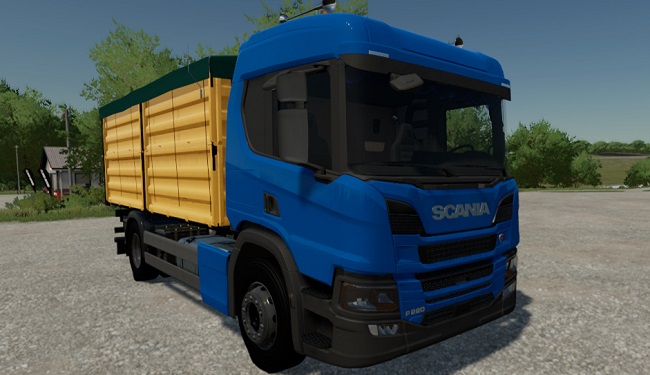 Scania P Grain 4x2 v1.0 для Farming Simulator 22 (1.9.x)