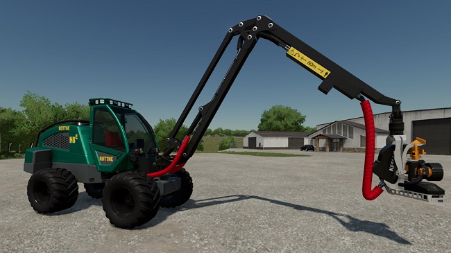 Rottne H8E v1.0 для Farming Simulator 22 (1.9.x)
