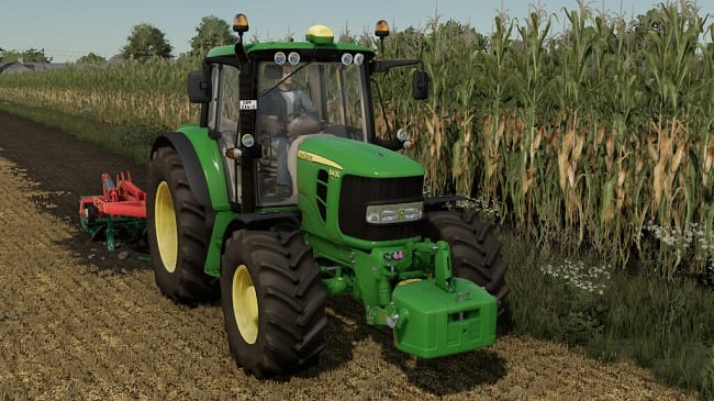 John Deere 6030 Premium Series v2.0 для Farming Simulator 22 (1.9.x)
